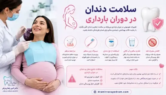 سلامت دهان و دندان در دوران بارداری