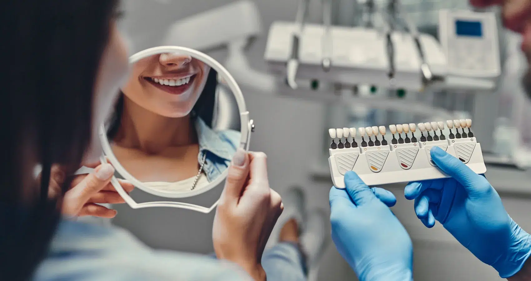 رضایت مراجعه کننده اینله و آنله دندان