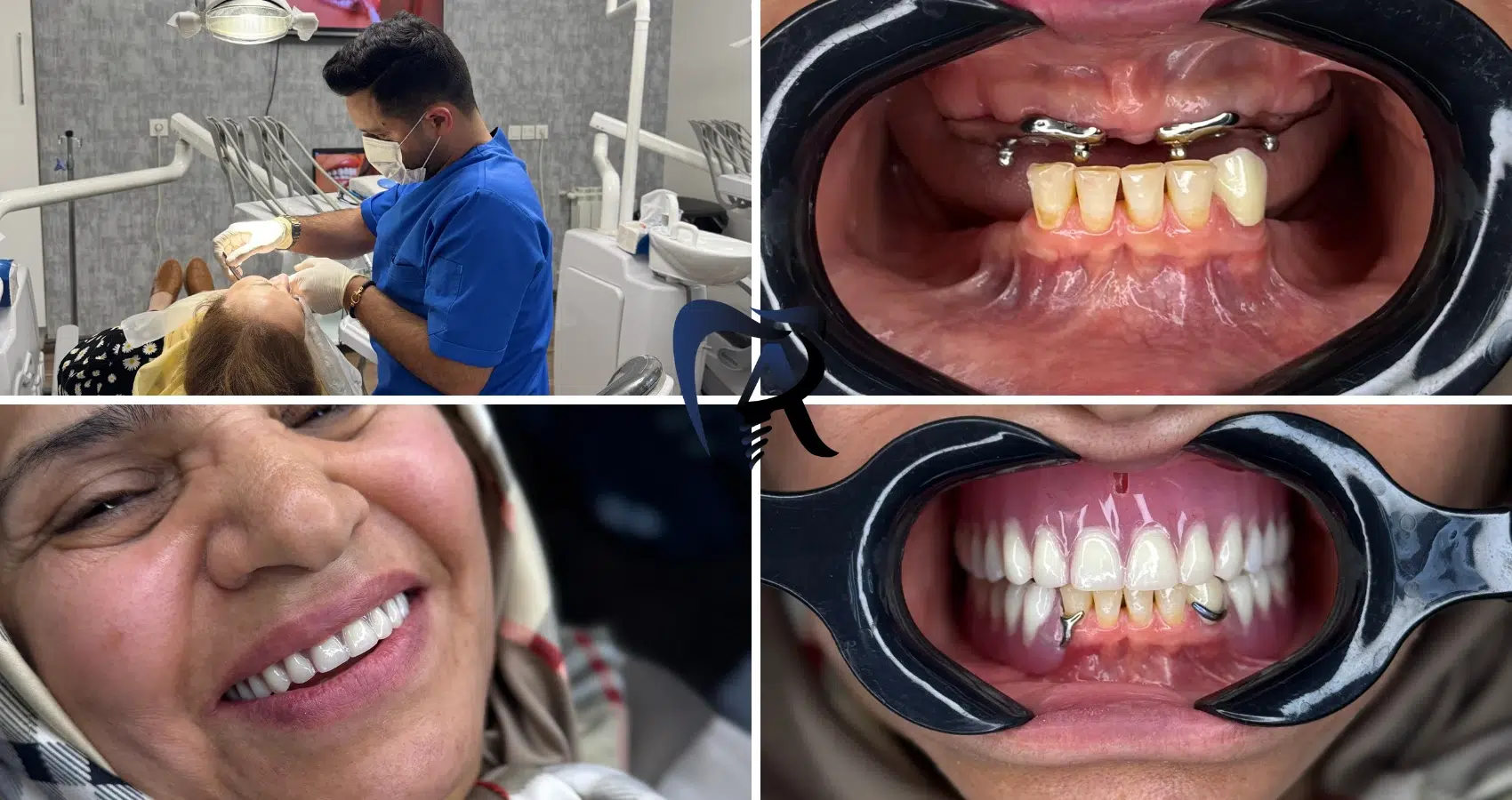 نمونه کار و رضایت مراجعه کننده کلینیک دکتر پدرام در مرزداران