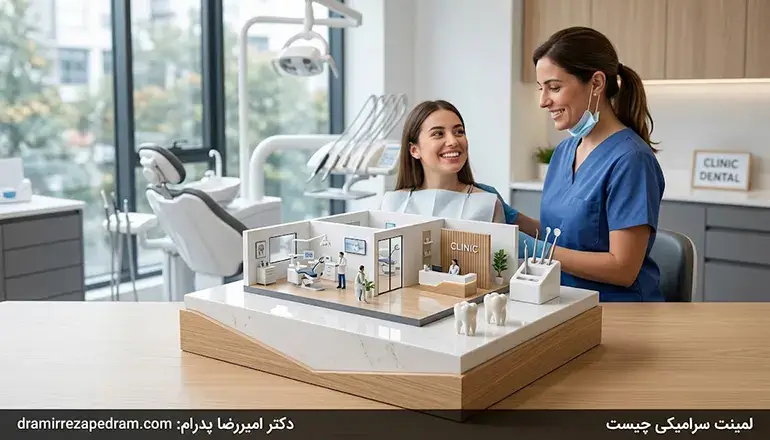 لمینت سرامیکی چیست